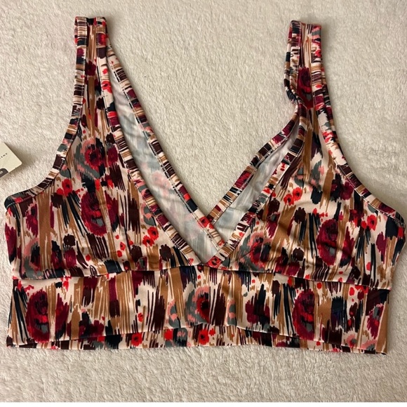 Nwt anthropologie Eva surplus seamless bralette s/m - Picture 4 of 7